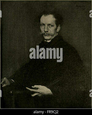 Fritz Erler (1921) beschäftigt sich mit Leben und Werk des deutschen Künstlers Fritz Erler und erforscht seine Beiträge zur Porträtmalerei, seinen Stil und seinen Einfluss auf die deutsche Kunst des frühen 20. Jahrhunderts. Stockfoto