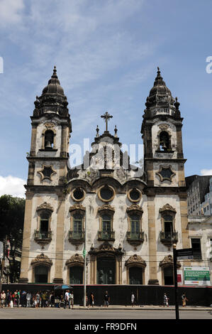 Igreja Matriz Santíssimo Sacramento de Santo Antônio Na Praça da Independência Stockfoto