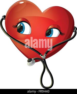 wunderschönes Herz-Muster Stock Vektor