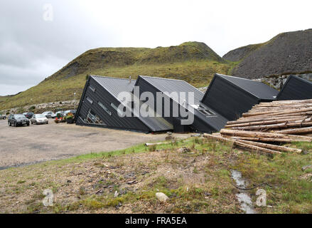 Die Arigna Mine und Besucherzentrum in der Nähe von Carrick-on-Shannon, County Roscommon, Irland Stockfoto