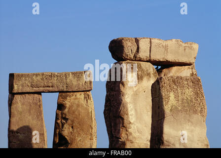 Stonehenge, in der Nähe von Amesbury, Wiltshire, England Stockfoto