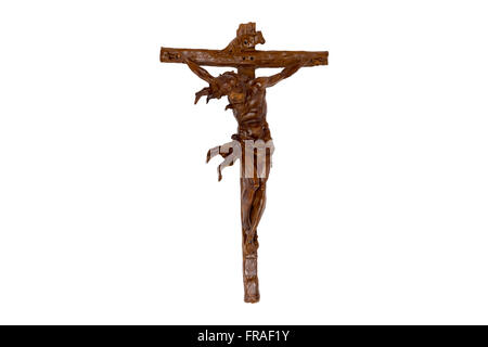 Jesus am Kreuz Stockfoto