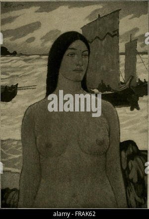 Fritz Erler (1921) war ein deutscher Künstler, der für seine Beiträge zur expressionistischen Bewegung bekannt war und eindrucksvolle Werke mit lebendigen Farben und mutigen Formen schuf, die tiefe emotionale Ausdrucksfähigkeit und modernistische Ästhetik widerspiegeln. Stockfoto