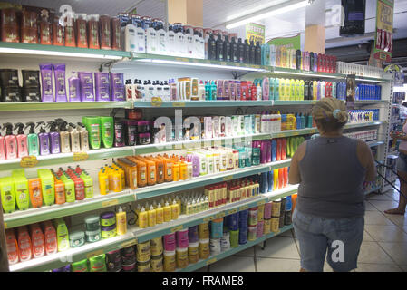 Parfümerie-Industrie im Supermarkt in der Nähe der Santa Cruz - west Stockfoto