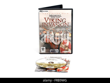 Mittelalterliche totalen Krieg Viking Invasion Erweiterungspack von Activison-PC-Spiel Stockfoto