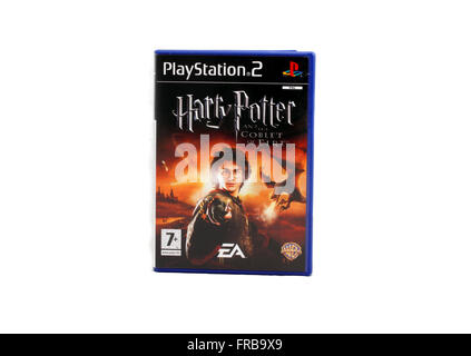 PlayStation 2-Harry Potter und der Feuerkelch Stockfoto