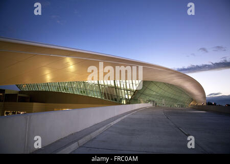 Fassade des Terminals am Stadt Carrasco International Flughafen Montevideo Stockfoto