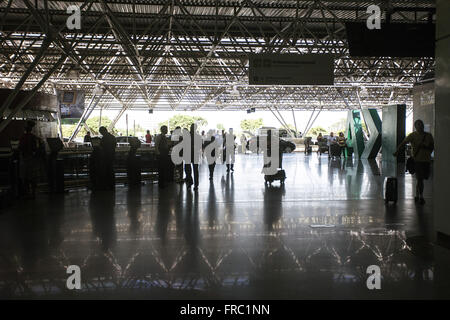 Neue Terminal Brasilia Flughafen Presidente Juscelino Kubitschek Stockfoto