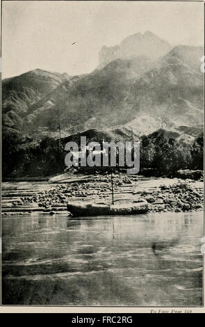 Den großen Fluss; die Geschichte einer Reise auf dem Jangtsekiang (1922) Stockfoto