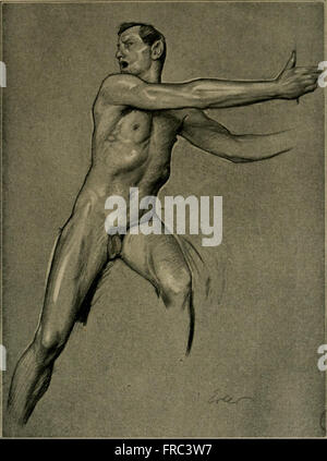 Ein Werk aus dem Jahr 1921 widmete sich dem Leben und Werk des deutschen Künstlers Fritz Erler und erforschte seine Beiträge zu den Künsten, seinen Stil und seinen Einfluss auf die deutsche Kunst im frühen 20. Jahrhundert. Stockfoto