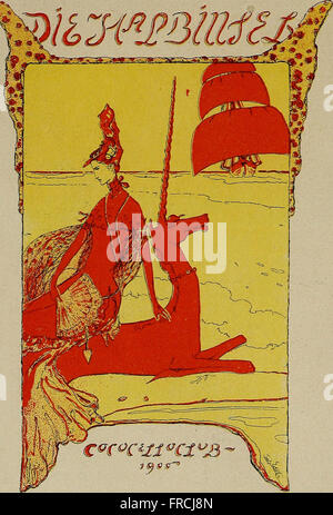 Fritz Erler (1921) erforscht das Leben und Werk des deutschen Malers und Grafikers Fritz Erler und konzentriert sich dabei auf seine Beiträge zu Porträtmalerei, Landschaften und seinem eigenen künstlerischen Stil. Stockfoto