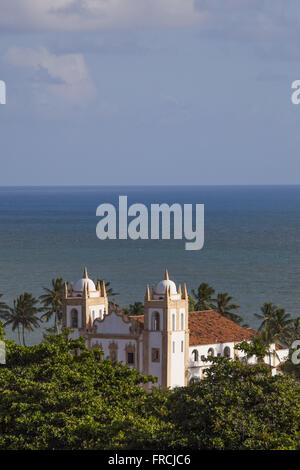 Blick auf den Praca und Carmo Kirche - gebaut im Jahre 1580 als Kapelle des Santo Antonio und Sao Goncalo Stockfoto