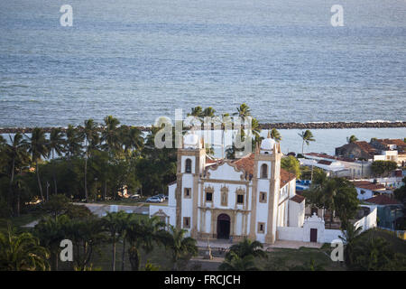 Blick auf den Praca und Carmo Kirche - gebaut im Jahre 1580 als Kapelle des Santo Antonio und Sao Goncalo Stockfoto