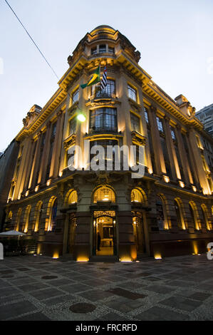 Bank von Brasilien Kulturzentrum im historischen Zentrum von São Paulo in der Abenddämmerung Stockfoto