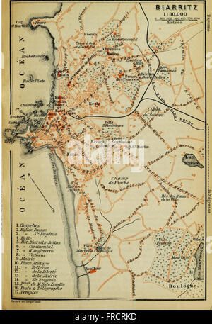 Südfrankreich, einschließlich Corsica-Handbuch für Reisende (1902) Stockfoto