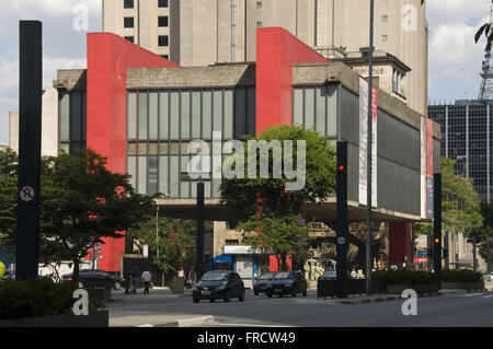 MASP - Museu de Arte de Sao Paulo - Assis Chateaubriand Stockfoto