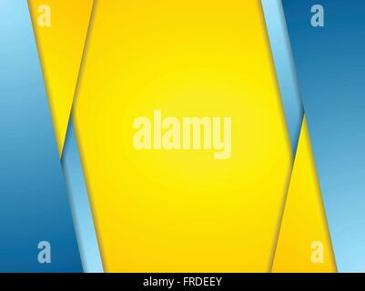 Orange blau Kontrast corporate Hintergrund. Vektor-design Stock Vektor