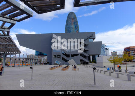 Europa, Spanien, Barcelona, das Museu del Disseny de Barcelona Stockfoto