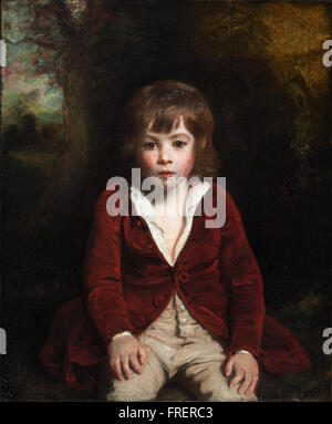 Sir Joshua Reynolds, Englisch - Porträt des Meisters Bunbury Stockfoto