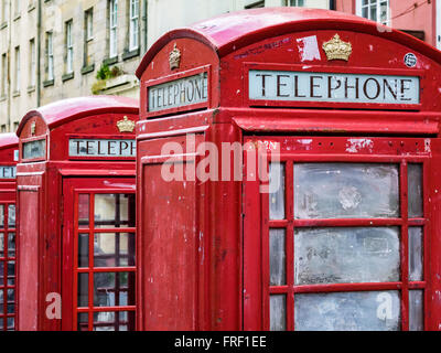 Telefonzellen Stockfoto