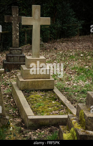 Grab von James Owens VC (1827 – 20. August 1901) in Lorne Straße Friedhof, Brentwood, Essex, England, Vereinigtes Königreich Stockfoto