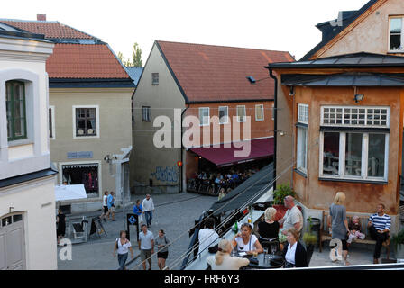 Gotland: Insel der Wikinger.  Gotland ist eine County, Provinz, Gemeinde und Diözese von Schweden; Sie ist Schwedens größte Insel ein Stockfoto