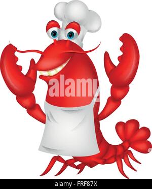Niedliche Krabbe cartoon Stock Vektor