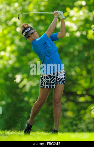 Battle Creek, Mich, USA. 8. Juni 2014. Shayna Miyajima während der Endrunde der FireKeepers Casino Hotel Meisterschaft in Battle Creek Country Club in Battle Creek, Michigan am 8. Juni 2014. ZUMA PRESS/Scott A. Miller © Scott A. Miller/ZUMA Draht/Alamy Live-Nachrichten Stockfoto