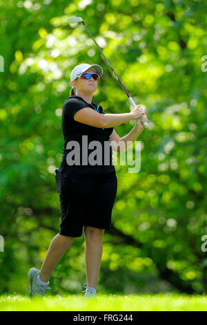 Battle Creek, Mich, USA. 8. Juni 2014. Stephanie Connelly während der Endrunde der FireKeepers Casino Hotel Meisterschaft in Battle Creek Country Club in Battle Creek, Michigan am 8. Juni 2014. ZUMA PRESS/Scott A. Miller © Scott A. Miller/ZUMA Draht/Alamy Live-Nachrichten Stockfoto