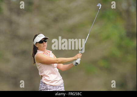 Longwood, Florida, USA. 31. März 2014. Madeleine Sheils während der Endrunde des IOA Golf Classic im Alaqua Country Club am März {heute Tag}, 2014 in Longwood, Florida.ZUMA Presse/Scott A. Miller © Scott A. Miller/ZUMA Draht/Alamy Live News Stockfoto