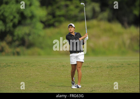 Longwood, Florida, USA. 31. März 2014. Hannah Yun während der Endrunde des IOA Golf Classic im Alaqua Country Club am März {heute Tag}, 2014 in Longwood, Florida.ZUMA Presse/Scott A. Miller © Scott A. Miller/ZUMA Draht/Alamy Live News Stockfoto