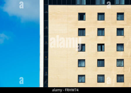 Jurys Inn Hotel außen abstrakt. Milton Keynes, Buckinghamshire, England Stockfoto