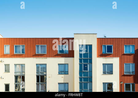 Moderne Gebäude in Ashland Estate, Milton Keynes, Buckinghamshire, England Stockfoto