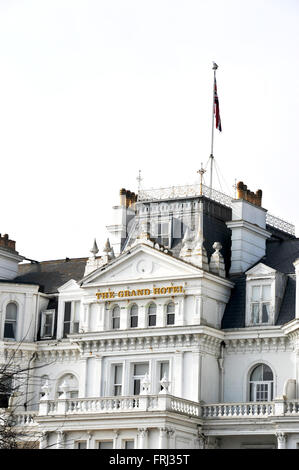 Das Grand Hotel Eastbourne East Sussex UK Stockfoto