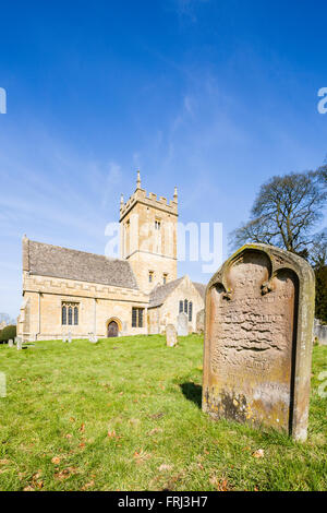 Die Kirche St. Eadburgha in Broadway, Worcestershire, England, UK Stockfoto