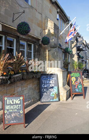 Ecke Schrank Inn, Gloucester Street, Winchcombe, Gloucestershire, England, Großbritannien, Deutschland, UK, Europa Stockfoto