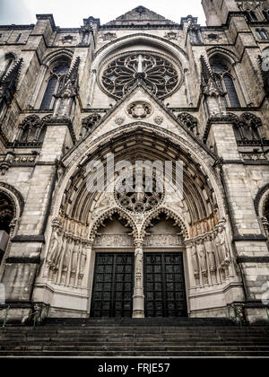 Cathedral Church of Saint John the Divine, New York City, USA. Stockfoto