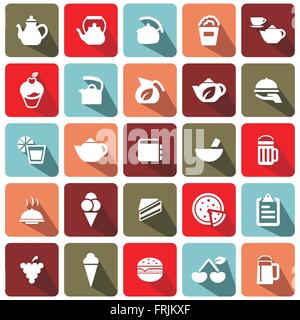 Restaurant-Symbole Stock Vektor