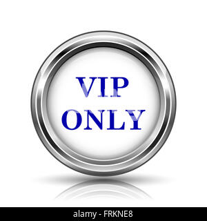 Glänzende glänzende Symbol - Internet metallischen Schaltfläche Stockfoto