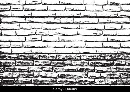 Ziegel-Wand-Overlay Stock Vektor