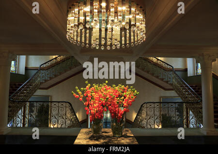 Die Lobby des Dolder Grand Hotel, Zürich, Schweiz Stockfoto