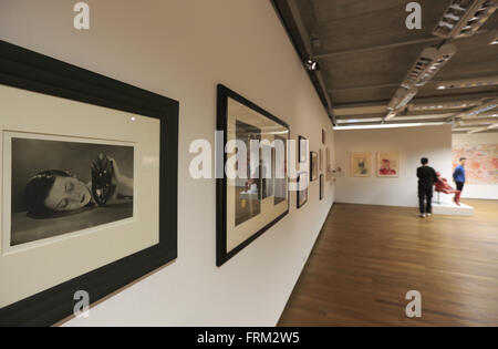 Fotografie-Ausstellung im Kunsthaus Zürich das moderne Kunstmuseum Zürich, Zürich, Schweiz Stockfoto