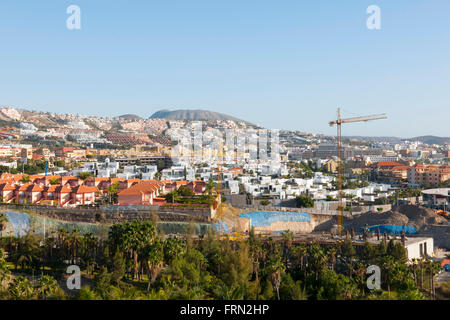 Spanien, Teneriffa, Playa de Las Americas Stockfoto