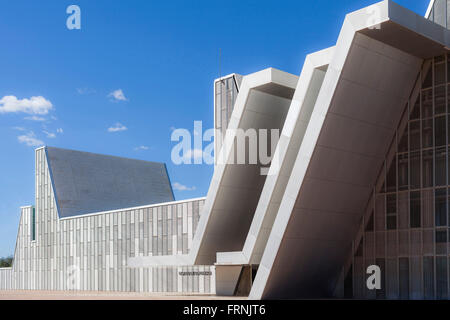 Palacio de Congresos, Zaragoza, Aragón, Spanien. Stockfoto