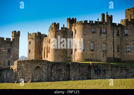 Alnwick Castle Stockfoto