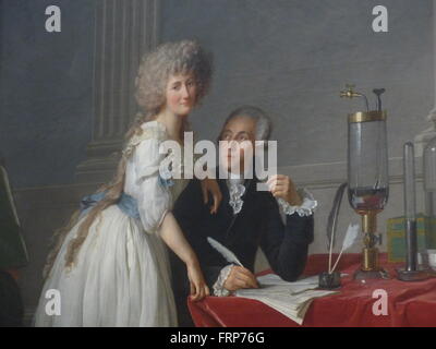 Gemälde von Jacques neoklassizistischen Stockfoto