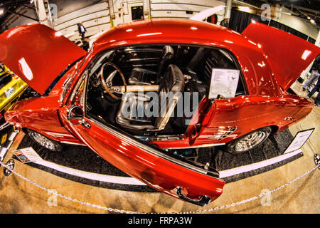 Welt der Räder Auto Show Chicago Illinois 1966 Ford Mustang Stockfoto