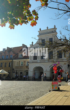 Sandomierz, Altstädter Ring, Podkarpackie Woiwodschaft, Polen Stockfoto