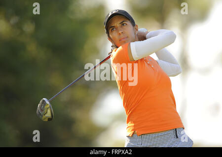 Daytona Beach, FL, USA. 29. September 2013. Paula Reto während der dritten Runde der Symetra Tour Championship LPGA International am 29. September 2013 in Daytona Beach, Florida. ZUMA Press/Scott A. Miller © Scott A. Miller/ZUMA Draht/Alamy Live-Nachrichten Stockfoto