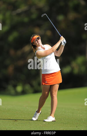 Daytona Beach, FL, USA. 29. September 2013. Brittany Altomare während der dritten Runde der Symetra Tour Championship LPGA International am 29. September 2013 in Daytona Beach, Florida. ZUMA Press/Scott A. Miller © Scott A. Miller/ZUMA Draht/Alamy Live-Nachrichten Stockfoto